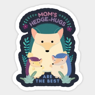 Mom Hedgehugs hedgehog Sticker